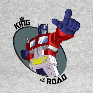 Optimus Prime - King of the Road (point) T-Shirt